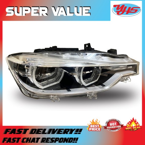 USED ORI BMW F30 LCI 2016-2019 LED HEADLIGHT (RH)