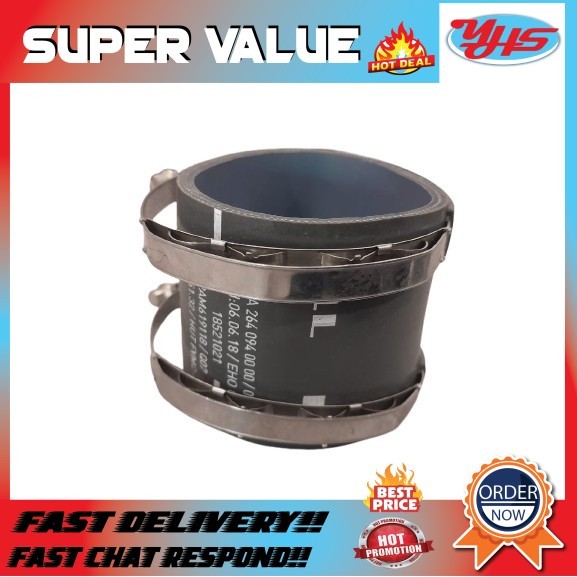 USED ORIGINAL MERCEDES BENZ C CLASS GLC E CLASS W205 W253 W213 W274 INTERCOOLER RADIATOR HOSE