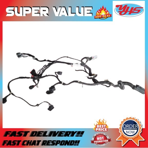 USED ORIGINAL LAND ROVER RANGE ROVER L405 2013-2017 DOOR WIRING LOOM OFF SIDE FRONT