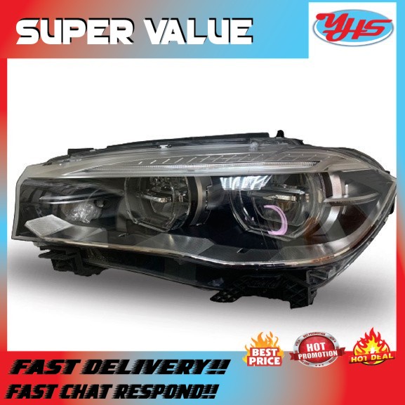USED ORI BMW X5 F15 2015-2018  HEAD LIGHT