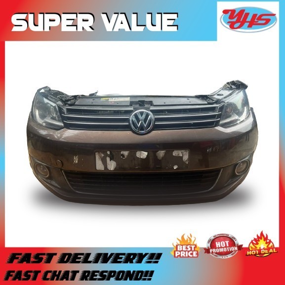 USED ORI VOLKSWAGEN SHAREN 7N0 2013-2018 NOSE CUT FRONT PANEL COMPLETE