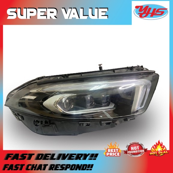 USED ORI MERCEDES A-CLASS W177 A250 LED RIGHT MULTIBEAM HEADLIGHT