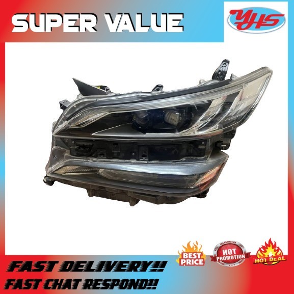 USED ORI TOYOTA VELLFIRE HEADLIGHT LH