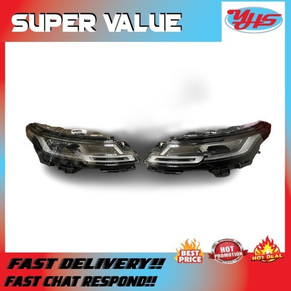 NEW ORI LAND ROVER EVOQUE LR560 2017-2022 HEADLIGHT RH LH (RH) thumbnail