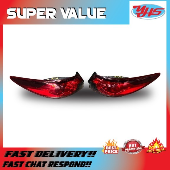 USED MAZDA 6 2014 2017 TAIL LAMP RH LH (LH) thumbnail