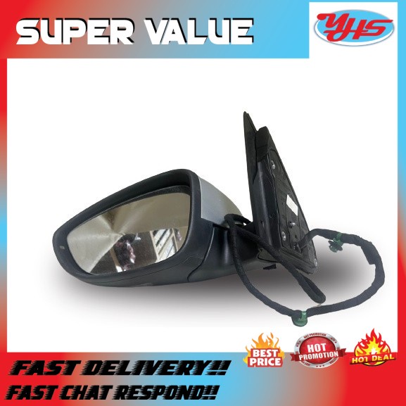USED ORI VOLKSWAGEN PASSAT B7 2013-2018 LEFT SIDE MIRROR