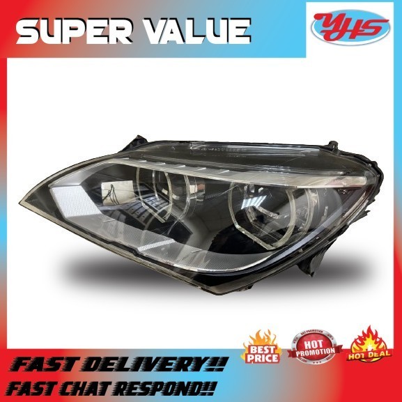 USED ORI BMW 6SERIES F12 F13 2013-2017 HEAD LAMP LH