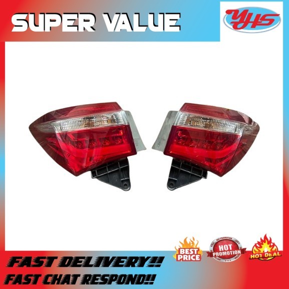 USED ORI TOTOYA ALTIS NEW MODEL 2017-2020 TAIL LAMP RH LH (RH) thumbnail