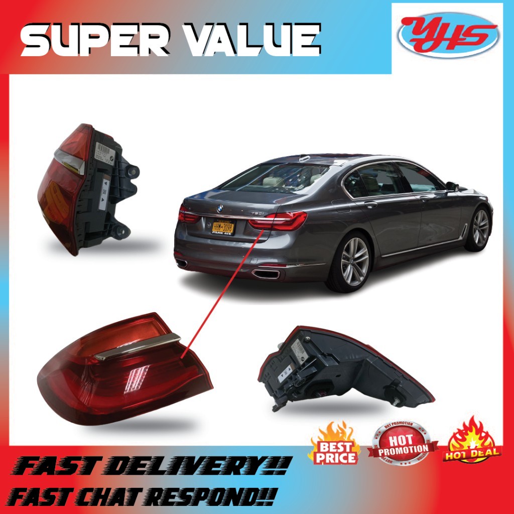 New Ori BMW G12 Tail Lamp In The Side Panel Left 63217342963 (lampu belakang)
