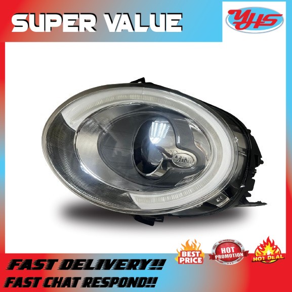 USED ORI MINI COOPER F55-56 2017-2019 HEADLIGHT LEFT SIDE