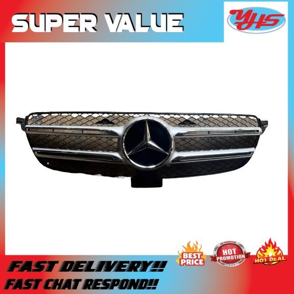 NEW ORI MERCEDES M CLASS W166 RADIATOR GRILLE