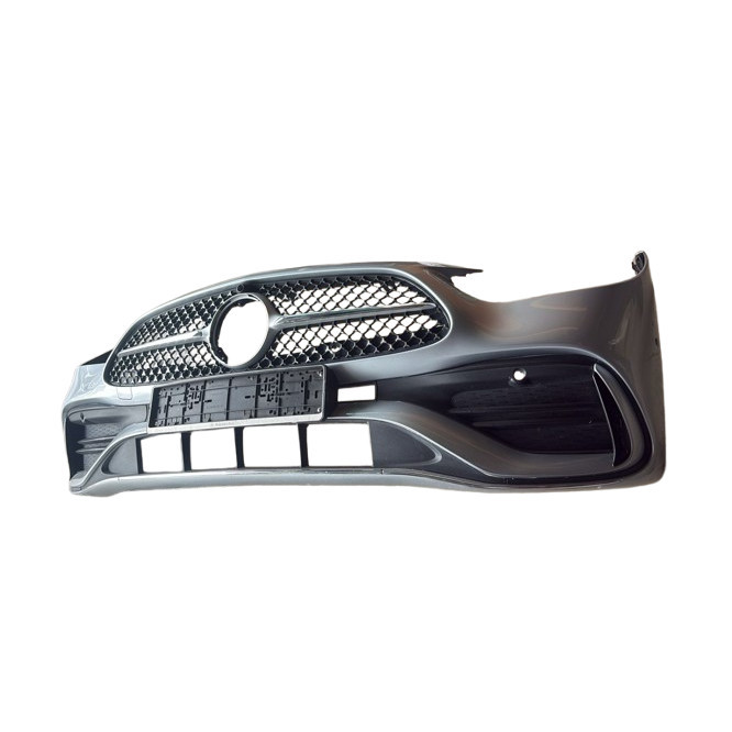 USED ORIGINAL MERCEDES C CLASS W206 2018-2025 AMG LINE FRONT BUMPER AND REAR LOWER SPOILER thumbnail