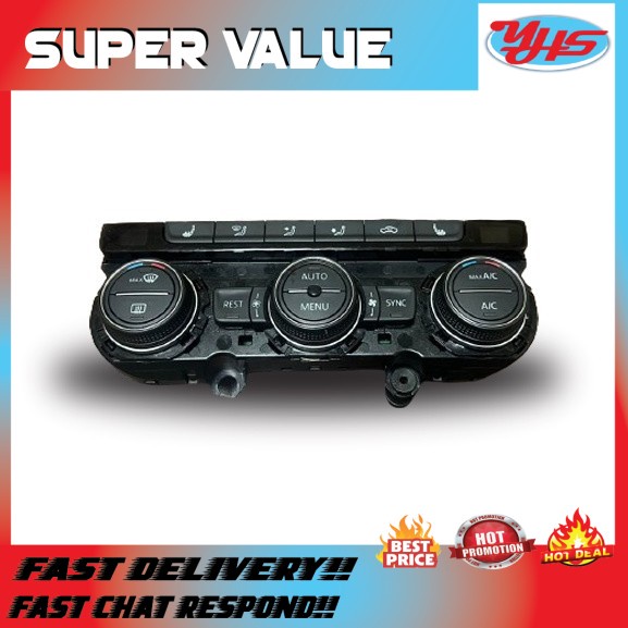 USED ORI VOLKSWAGEN TIGUAN 5NA 2015-2018 AIR CONDITIONING CONTROL UNIT
