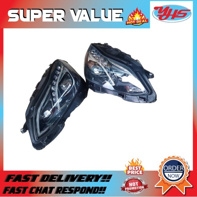 NEW CAR OUT MERCEDES BENZ E CLASS W212 2014-2017 HEAD LAMP RH LH