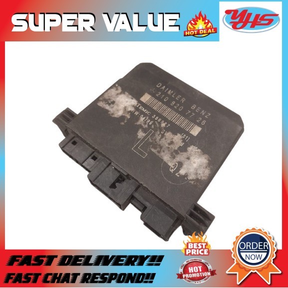 USED ORIGINAL MERCEDEZ BENZ CLK CLASS E CLASS W208 W210 1996-2003 DOOR CONTROL MODULE FRONT LEFT