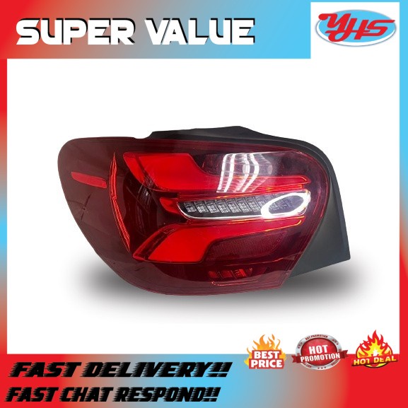 USED ORI MERCEDES A176 NEW FACELIFT 2017-2020 LED LH REAR TAIL LIGHT