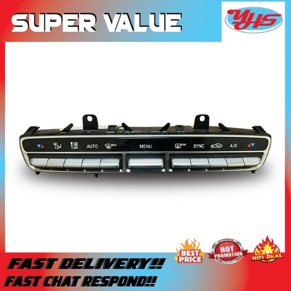 USED ORI MERCEDES C W205 2013-2017 CLIMATE CONTROL UNIT