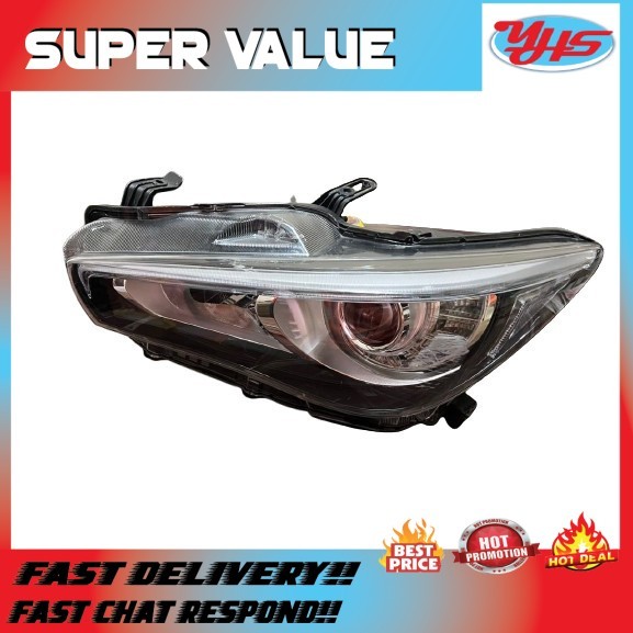 NEW CAR OUT INFINITI Q50 2014-2018 HEADLIGHT LH