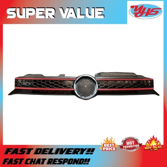 NEW OEM VOLKSWAGEN MK6 GTI 2013-2016 FRONT GRILL