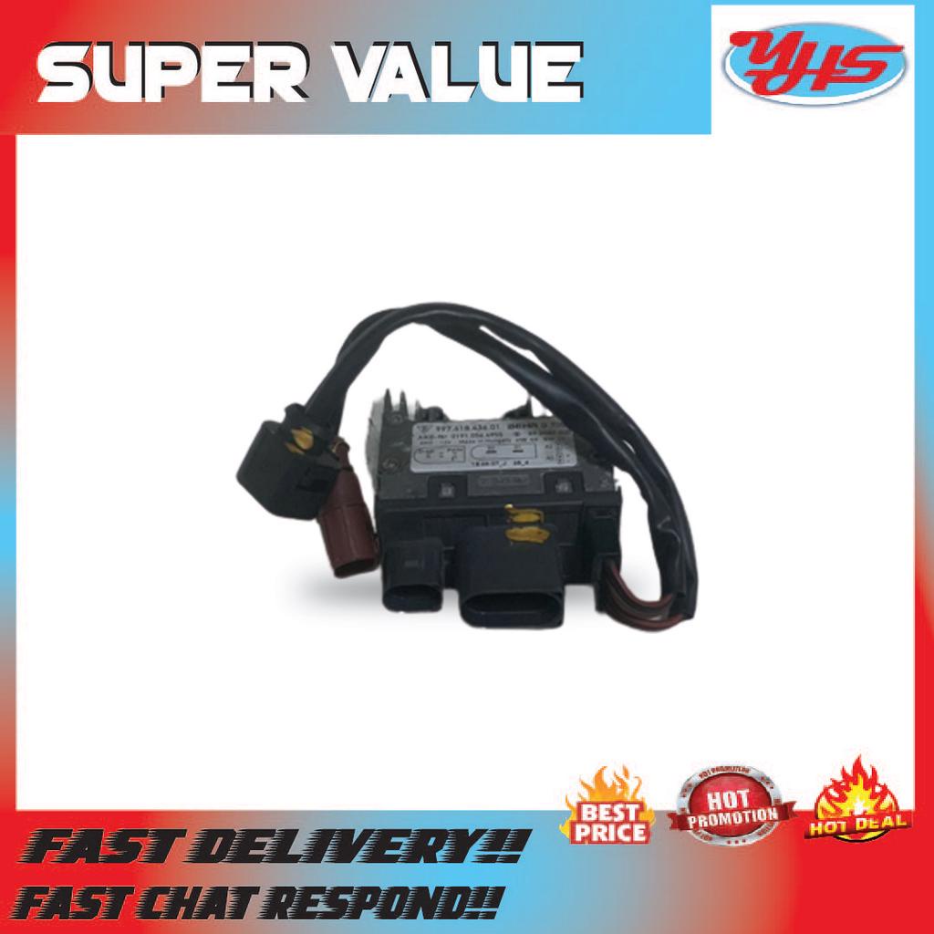 Used Ori Porscher 987/997 Radiator Cooling Fan Auxiliary Control Unit Module thumbnail
