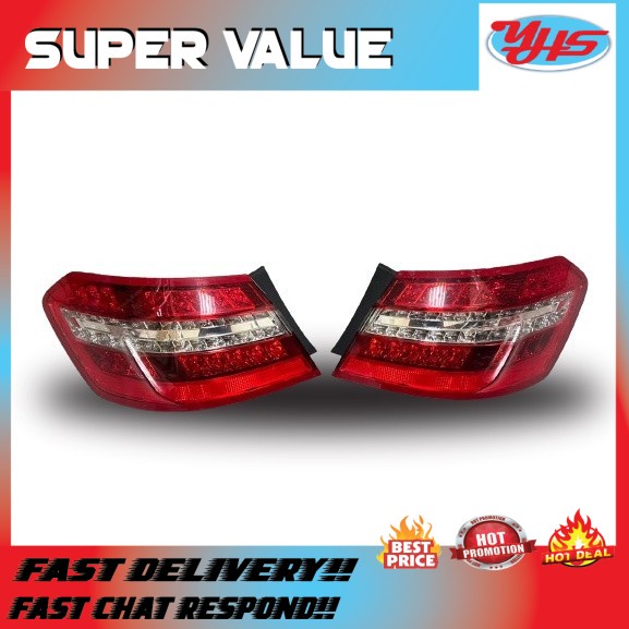 USED ORI MERCEDES W212 OLD MODEL TAIL LAMP RH LH (RH) thumbnail