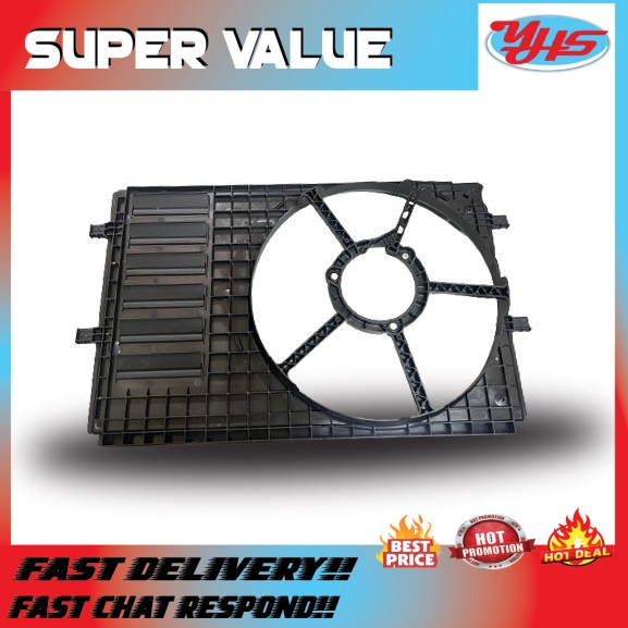 NEW ORI VOLKSWAGEN POLO 1.6 VENTO 2014-2018 AUTO FAN HOUSING