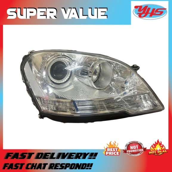 USED ORI MERCEDES W164 2010-2015 HEAD LIGHT RH