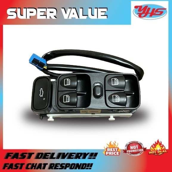 NEW OEM CHINA MERCEDES W203 2006-2008 POWER WINDOW MAIN SWITCH