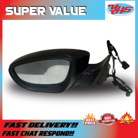 USED ORI VOLKSWAGEN PASSAT CC B7 2014-2018 FRONT LH SIDE MIRROR