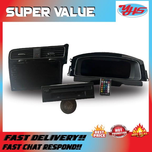 USED ORI VOLKSWAGEN GOLF 7.5 2015-2018 INFOTAINMENT SET