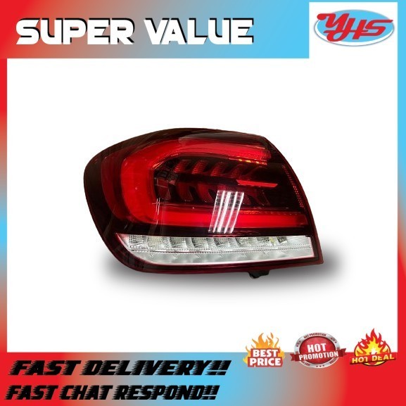 USED ORI MERCEDES A177 2016-2022 BOAT LID LAMP RH LH (RH)