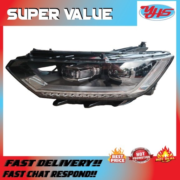 NEW ORI VW PASSAT B8 LEFT HEADLIGHT