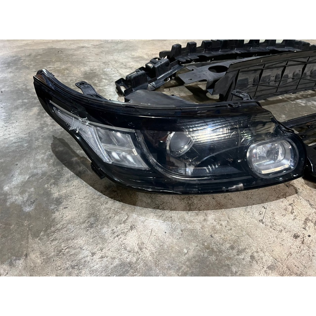 USED ORI LAND ROVER SPORT 2014-2017 FRONT BUMPER SET WOT HEAD LAMP COMPLETE BODY KIT COMPLETE thumbnail