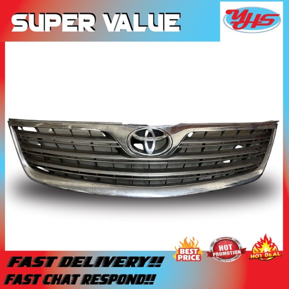 USED ORI TOYOTA CARMY ACV40 2008-2012 FRONT GRILLE