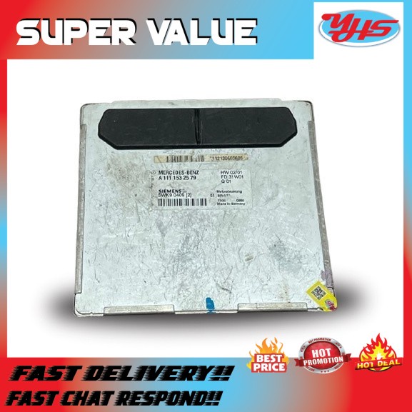 USED ORI MERCEDES ECLASS W203 ENGINE CONTROL UNIT