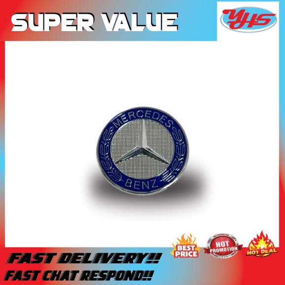 NEW ORI MERCEDES ECLASS ACLASS CCLASS W205 W213 EMBLEM BADGE
