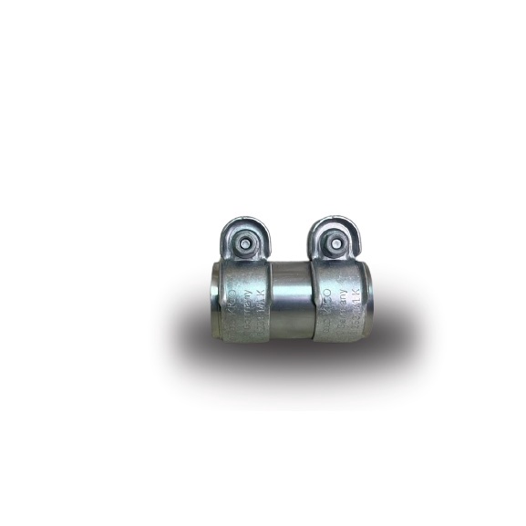 USED ORI AUDI VW A4-A5-A6-A8 EXHAUST DUAL CLAMP CLIP SLEEVE thumbnail