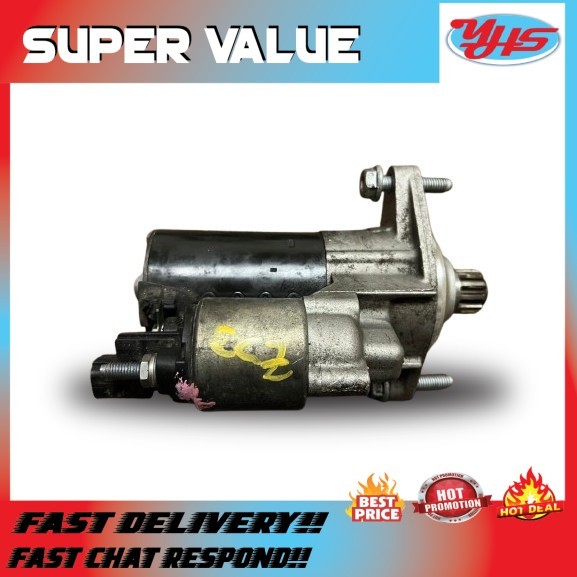 USED ORI VOLKSWAGEN MK6 CCZ 2.0 2014-2019 TURBO STARTER MOTOR
