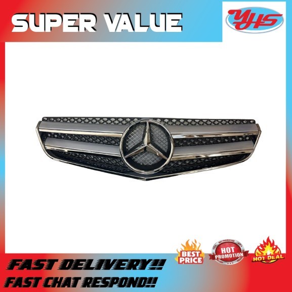 NEW OEM MERCEDES W207 FRONT GRILLE
