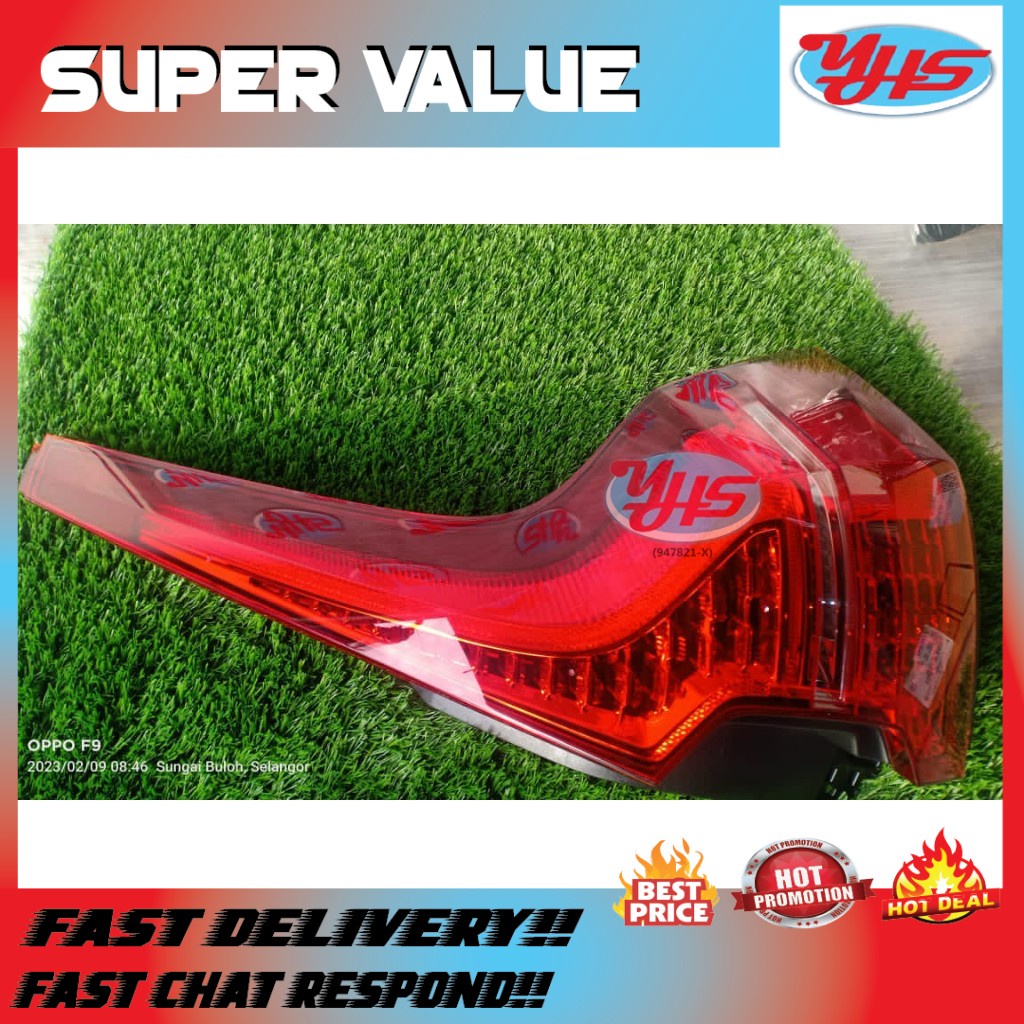 USED Volvo Xc60 T8 tail lamp Tail Light Taillight Car Kereta Lampu Belakang (Right (Driver))