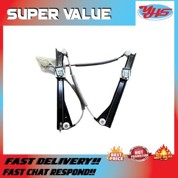 NEW ORI VOLKSWAGEN POLO FRONT WINDOW REGULATOR LH