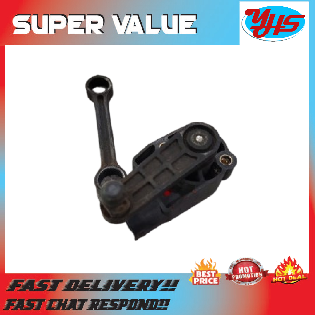 AUDI PORSCHE Q7 CAYENNE 955-957 SUSPENSION HEIGHT LEVEL SENSOR FRONT LEFT USED ORIGINAL (2007-2013)