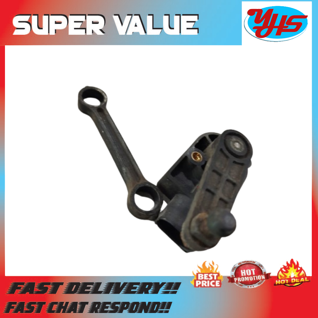 AUDI PORSCHE Q7 CAYENNE 955-957 SUSPENSION HEIGHT LEVEL SENSOR FRONT LEFT USED ORIGINAL (2007-2013) thumbnail