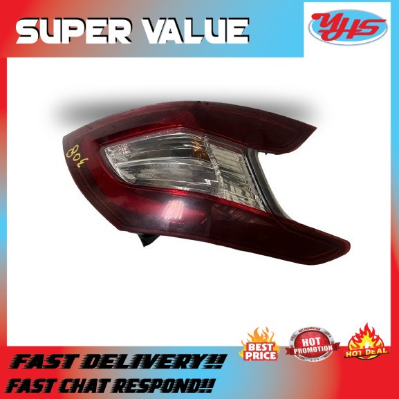 USED ORI PEUGEOT 308 2015-2017 REAR LAMP LEFT LED