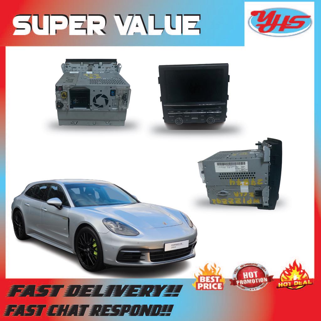 Used Ori Porsche Panamera Radio Stereo Navigation Display Screen thumbnail