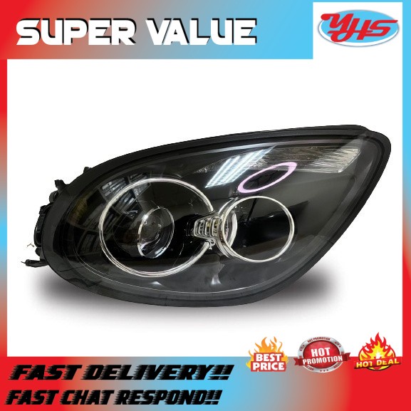 USED ORI PORSCHE 981 CAYMAN 2016-2018 RIGHT HEADLIGHT HEADLAMP