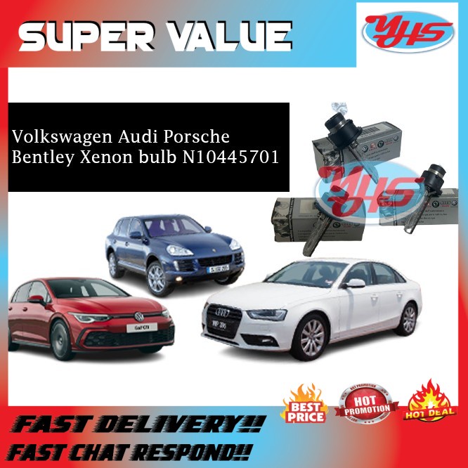 New Ori Volkswagen Audi Porsche Bentley Xenon bulb N10445701