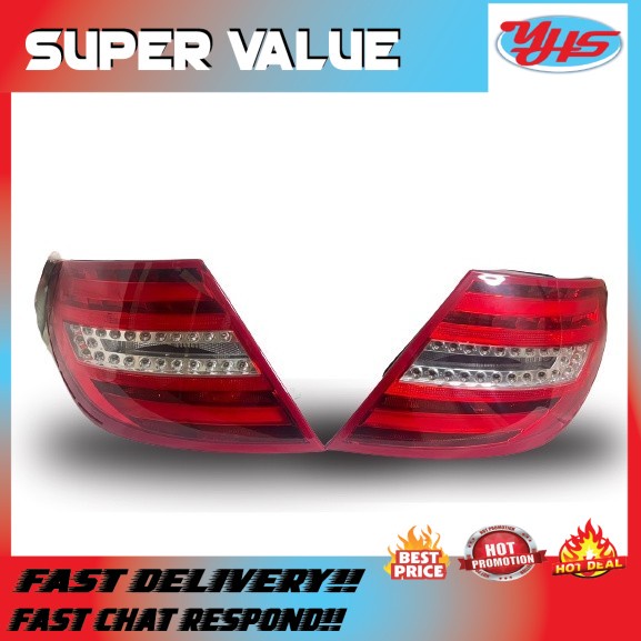 USED OEM MERCEDES C CLASS W204 2013-2017 TAIL LAMP (LEFT) thumbnail