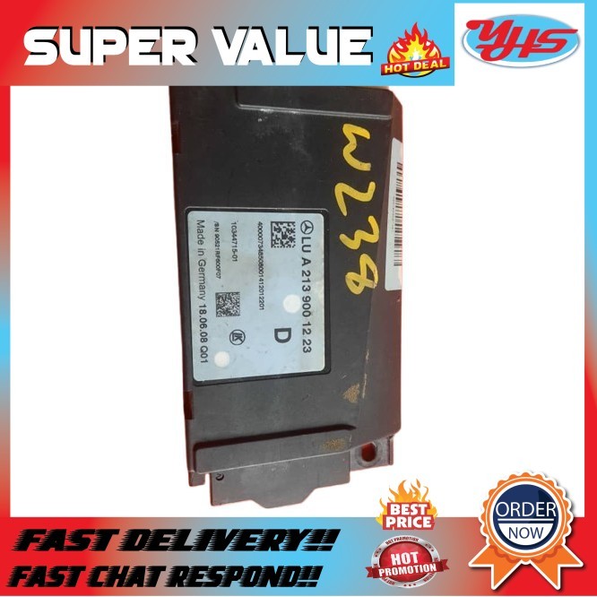 USED ORIGINAL MERCEDES W213-238 2015-2019 CONTROL MODULE