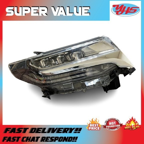 NEW CAR OUT TOYOTA AGH30 ALPHARD NEW FACE LIFT 2018-2022 LED HEADLIGHT RH